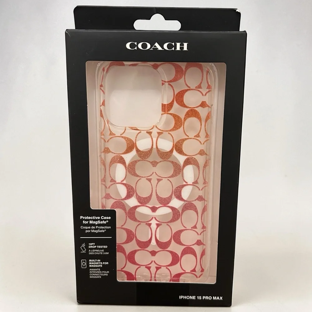 Coach Ombre Signature MagSafe iPhone 15 Pro Max Case